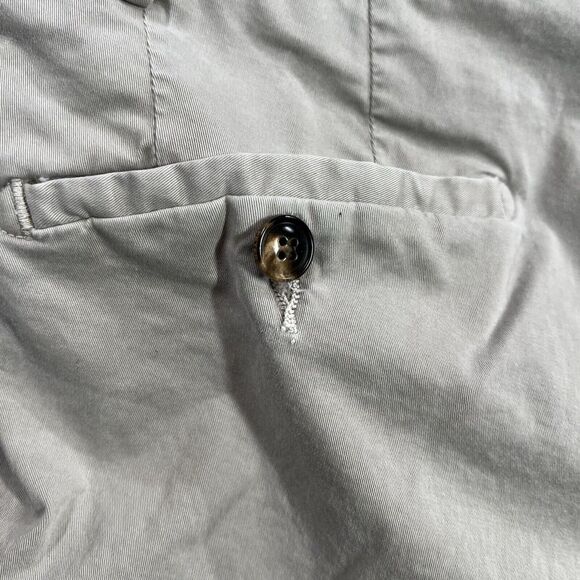 Peter Millar Men's 36 x 9 Collection Concorde Garment Dyed Shorts (Stone) Golf - Picture 3 of 9